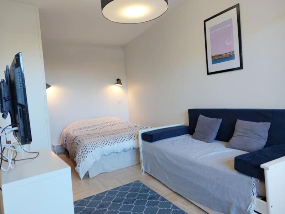 Studio Eleverca 3*- Rez De Jardin Terrasse - Axelle Loc'Appart Mandelieu Exterior foto